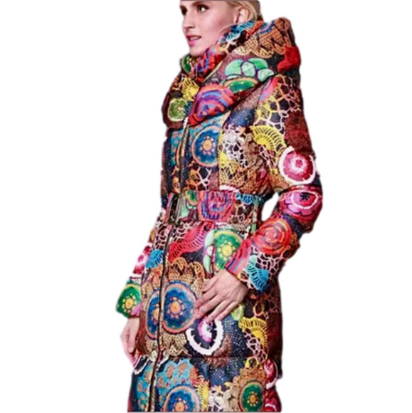 Snow Touch Jackets & Blazers - Multicolour duck down winter coat